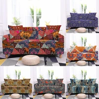 mandala bohemia sofa cover stretch slipcover sectional elastic couch cover for living room l shape armchair cover sofa towel