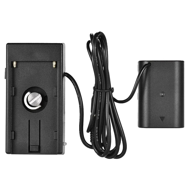 Top Np-F970 To Dmw-Dcc12 Fully Decoded Dummy Battery Adapter with Dc Couple Connector for Panasonic Dmc-Gh3 Dmc-Gh4 Dmc-Gh3K Dmc |