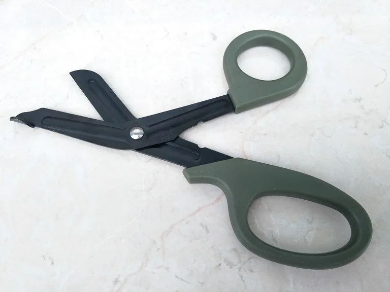 Уличные ножницы для выживания и спасения с небольшими зубами медицинские