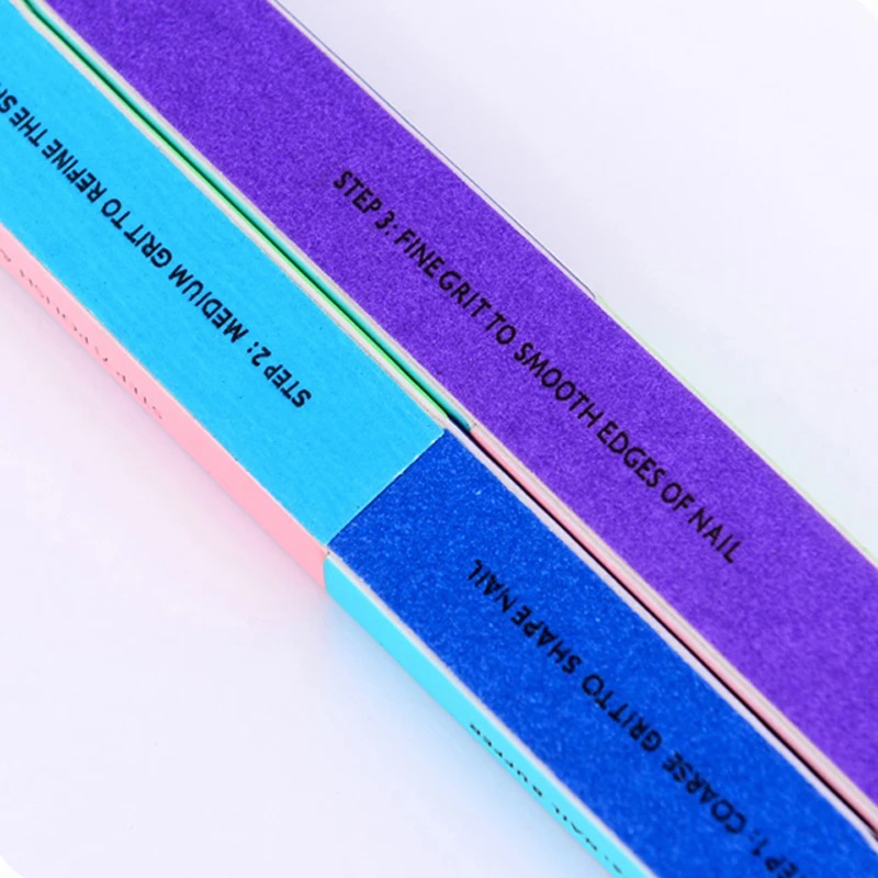Наждачная бумага для маникюра и педикюра 3 шт./лот 4 способа|Пилки ногтей буферы| |