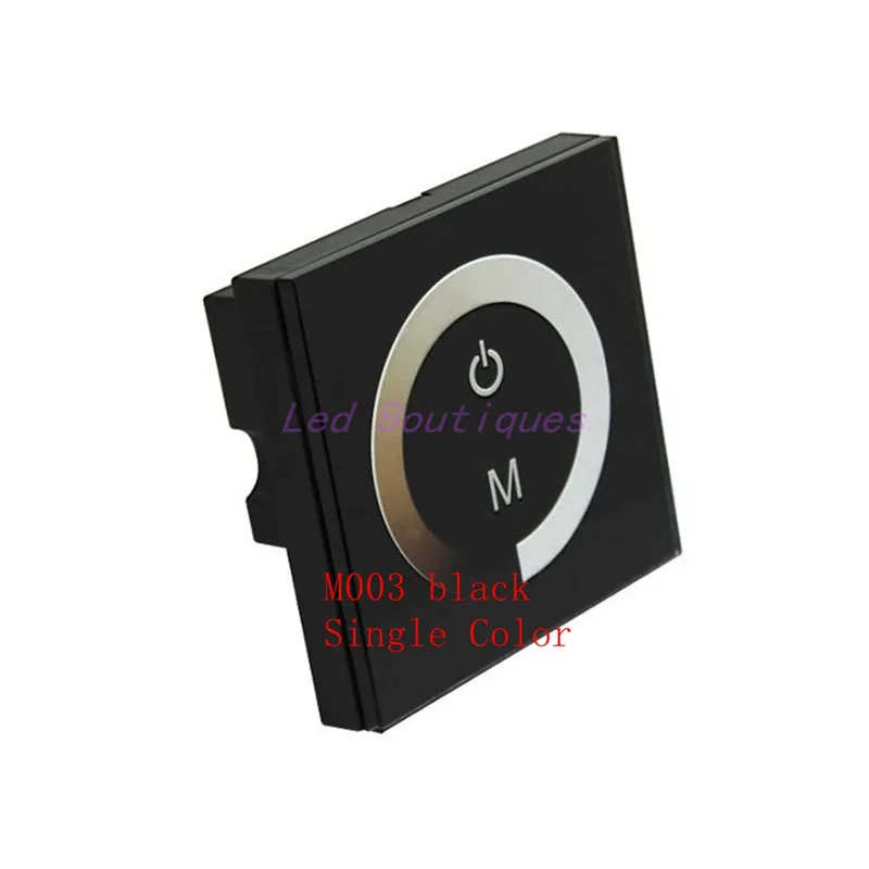 Разноцветный сенсорный контроллер DC12 24V M001 RGB M003 монохромный одиночный M002 двойная