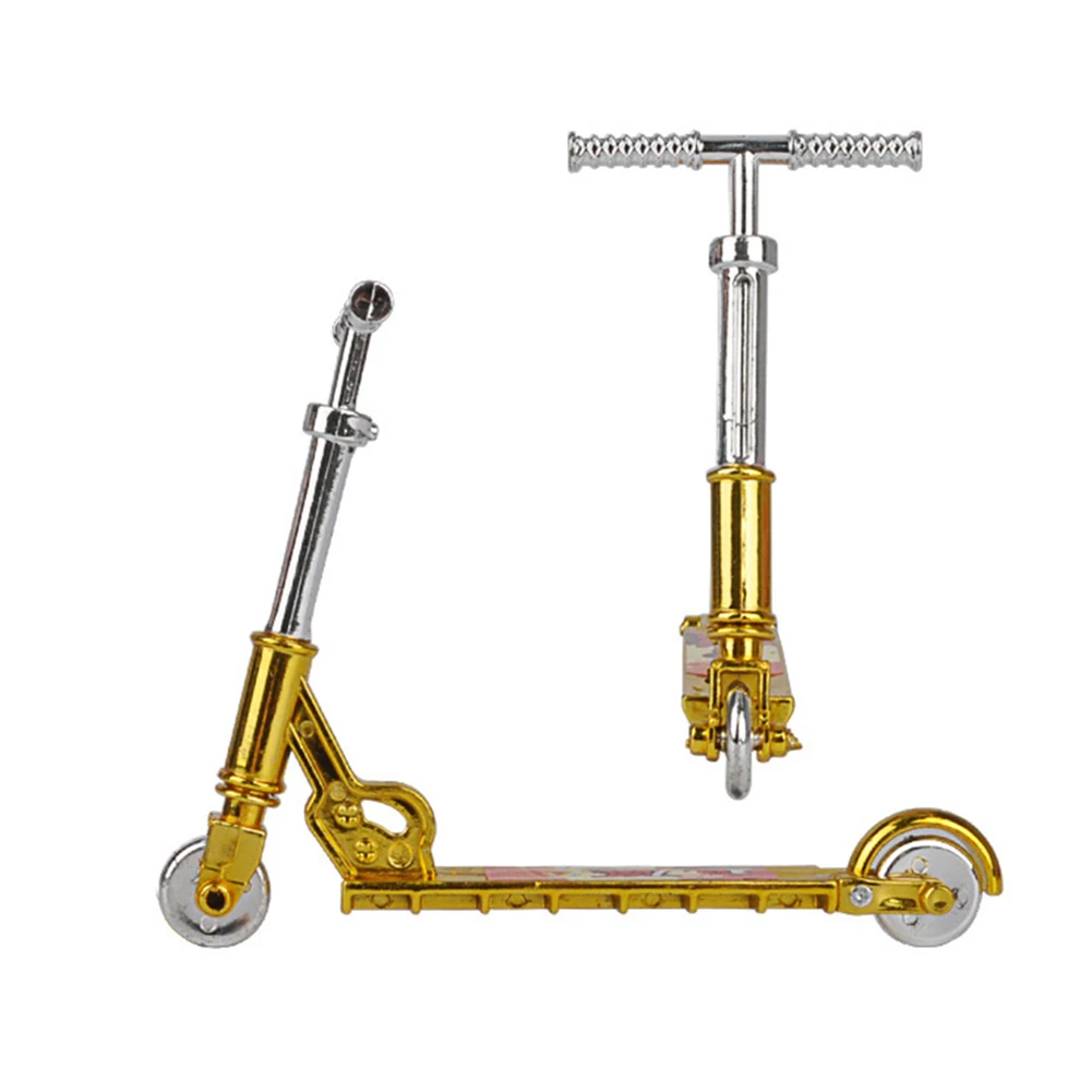 

Two Wheel Scooter Toy Mini Simulation Toy Gifts Educational Learning Study for Children Kids Educational Finger Toys