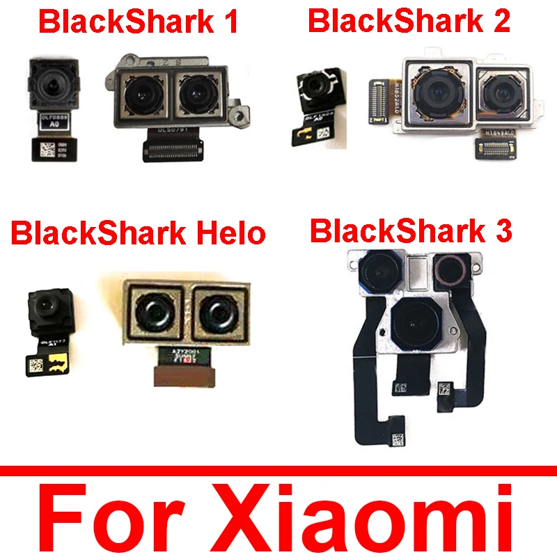 

Front&Rear Back Camera For Xiaomi Black Shark SKR-A0 SKR-H0 BlackShark 1 2 3 Helo Small Facing Main Module Replacement Parts