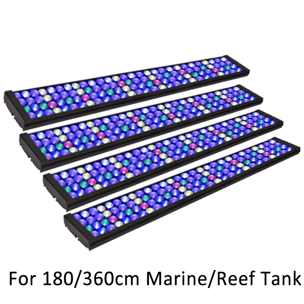4 шт. светодиодный светильник для аквариума морских коралловых аквариумов лампа