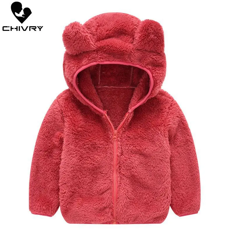 Шерстяное пальто на молнии с капюшоном для мальчиков и девочек детская верхняя