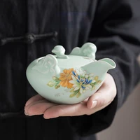 modern chinese teapot kung fu small hand grip filter pot japanese ceramic modern tea infuser premium teteras home teaware ed50ch
