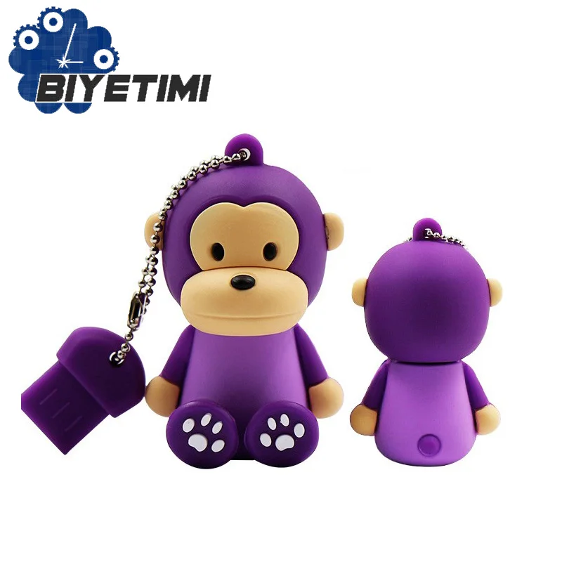 Biyetimi Usb флеш-накопитель, реальная емкость, высокая скорость, мультяшная память, Usb 8 ГБ, 16 ГБ, 32 ГБ, флеш-накопитель, флешка, Usb карта памяти для ПК