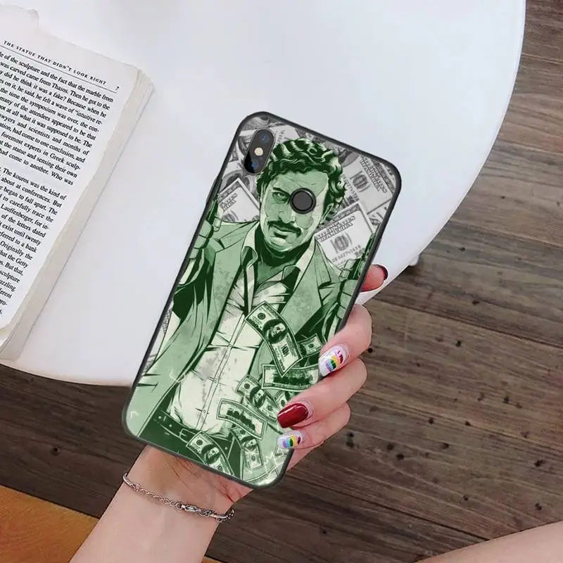 

Narcos TV series Pablo escobar Phone Case For Xiaomi Redmi note 7 8 9 t k30 max3 9 s 10 pro lite