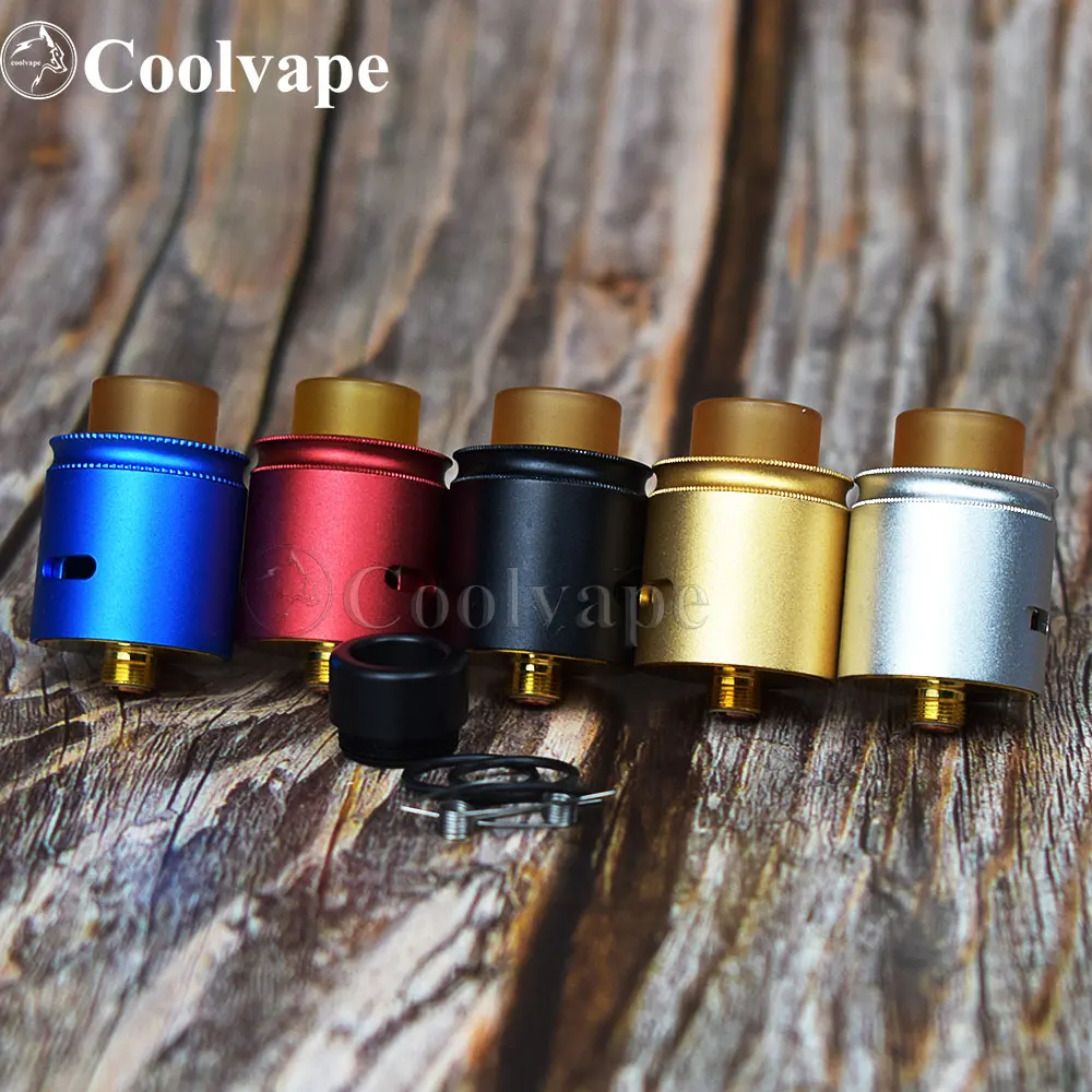 coolvape Apocalypse RDA 24mm Adjustable with pin BF Vaporizer Airflow Control Rebuilding tank vs goon v1.5 rda | Электроника