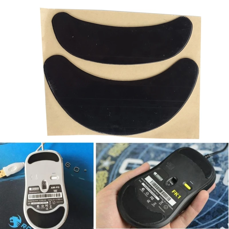 1 Set 0.6mm Curve Edge Mouse Feet Skates For Zowie ZA12 ZA11 Fk AM | Компьютеры и офис