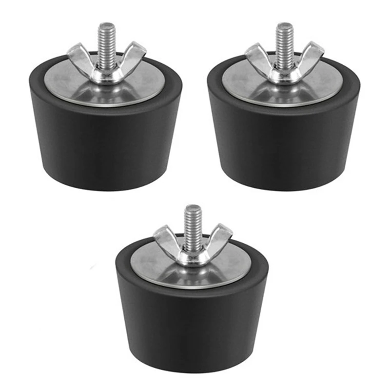 

3Pcs 38mm Rubber Winterizing Plug Swimming Pool Sealed Anti-Freeze Expansion Plug Drain Pipe Pipes Antifreeze