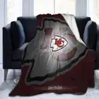 Фланелевое Флисовое одеяло для кровати, легкий удобный плед для дивана, дивана, для взрослых, детей, с логотипом команды Канзас-Сити и 3D-принтом