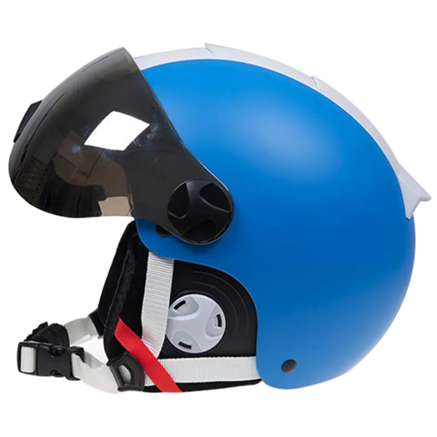 

LOCLE очки лыжный шлем с козырьком ABS + EPS CE сертификация лыжный шлем для женщин и мужчин детский лыжный сноуборд Снегоходный Снежный шлем