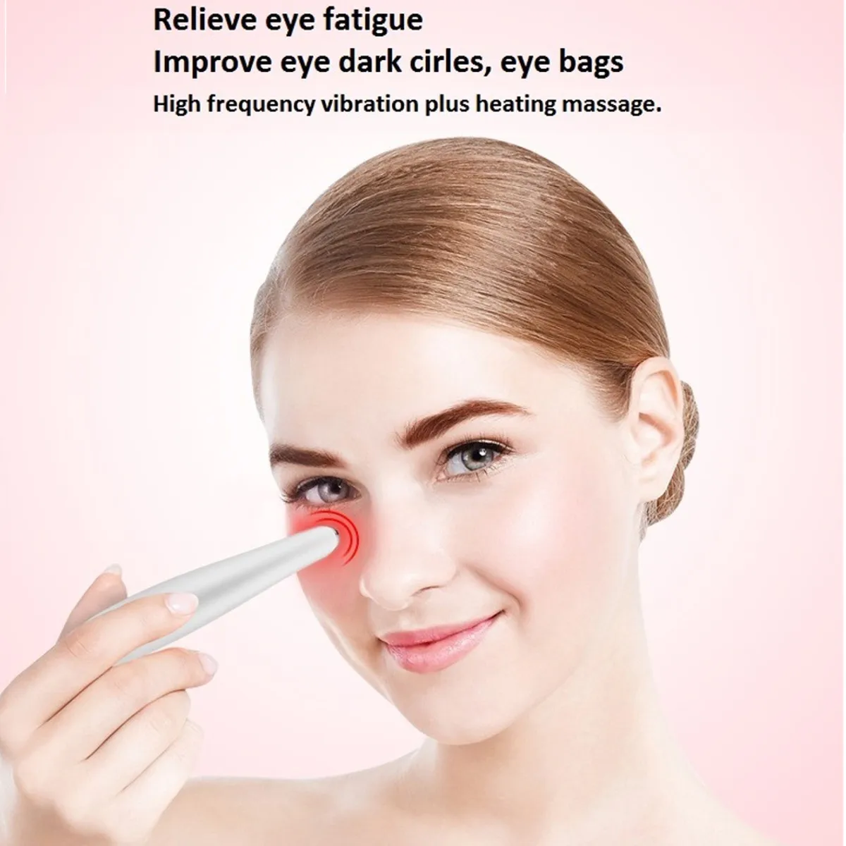 

2021 New Eye Massage USB Rechargeable Sonic Electric Eye Massager Anti-wrinkle Eye Massage Anti-aging Eye Care