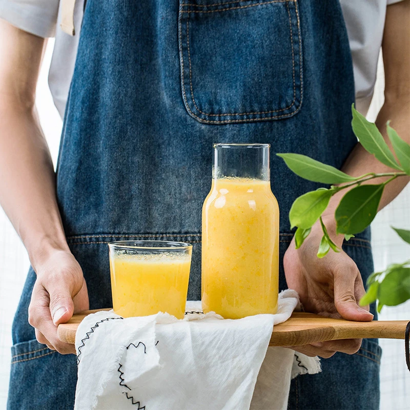 Кувшин небольшой емкости для напитков в японском стиле с набором чашек