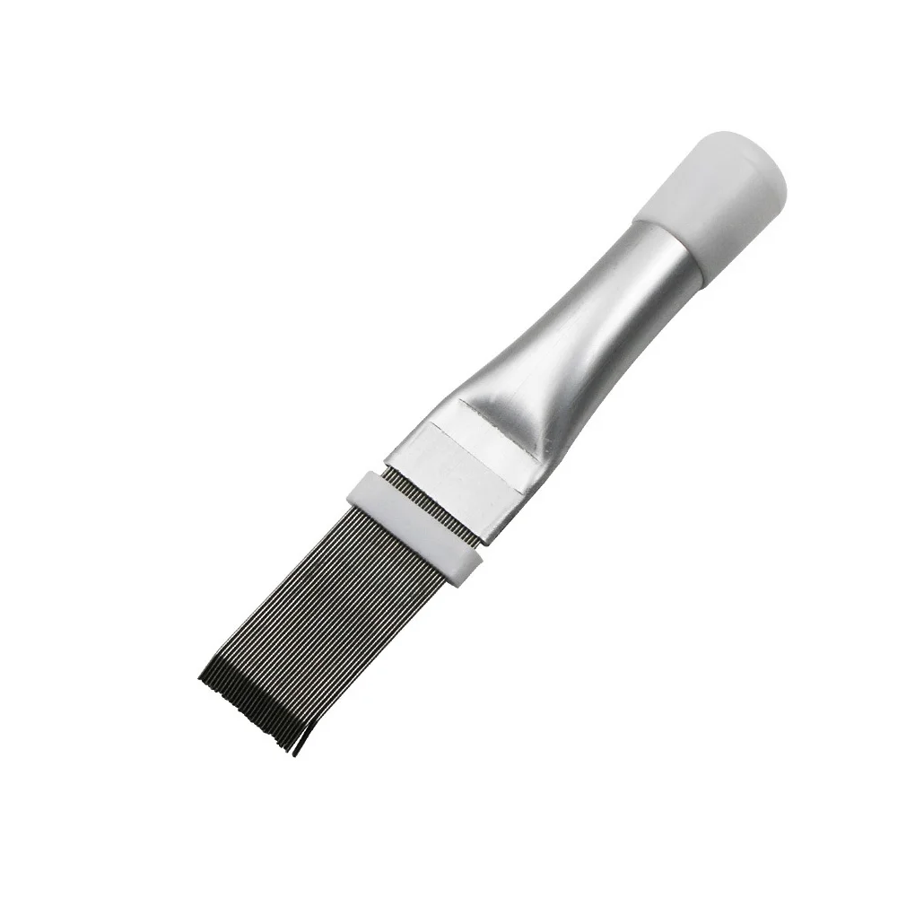

Air Conditioning Fin Comb Stainless Steel Fin Straightener Brush Air Conditioner Cleaning Tool Condenser Cleaning Brush Portable