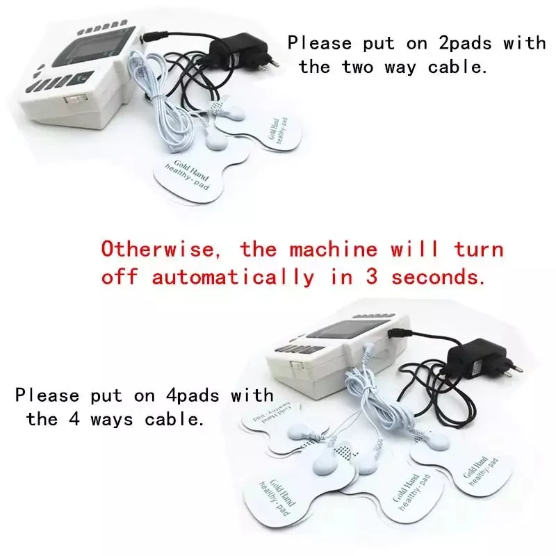 Русский Keryboard Электрический десятки подразделение терапия машина электронный