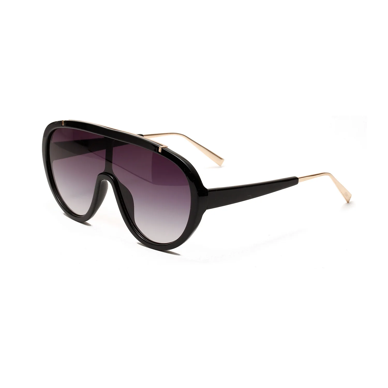 2020 винтажные негабаритные солнцезащитные очки для женщин и мужчин фирменный