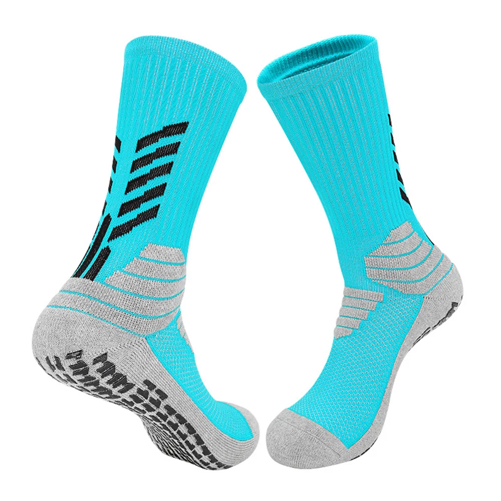 

1Pair Professional High Quality Men Basketball Sports Socks Thickened Anti Slip Breathable High Elastic Protection Soccer Socks
