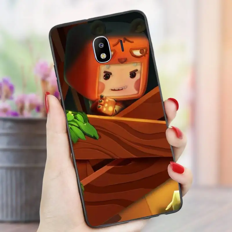 

Sandbox game Mini World Phone Case For Huawei nova 5 6 7 pro Y5 2019 prime 2018 Y9s Y7 Black Soft nax fundas cover