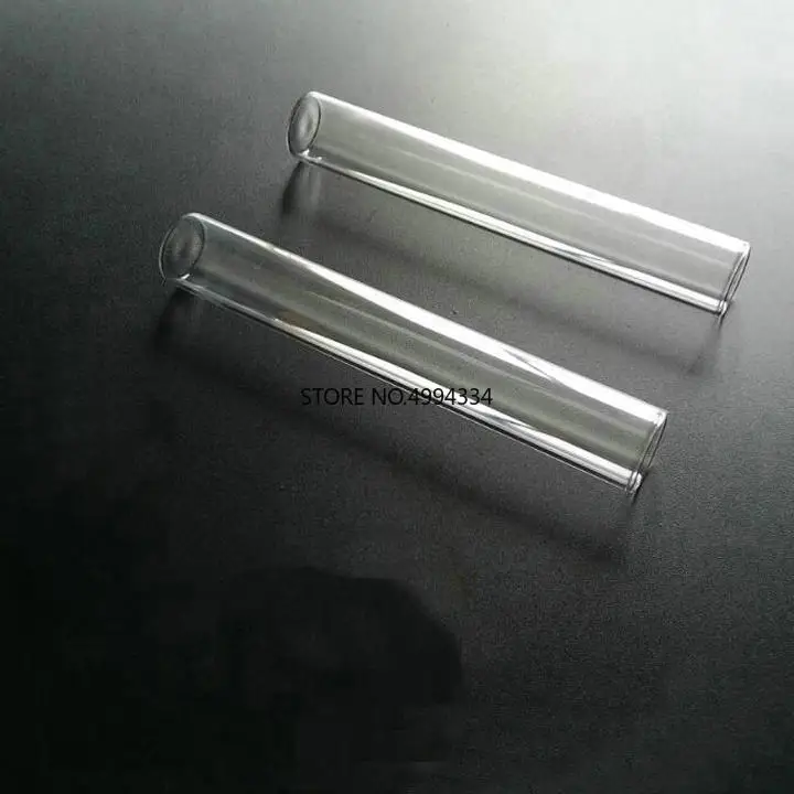 Прозрачные стеклянные пробирки с плоским дном для лабораторной посуды 50 шт./лот