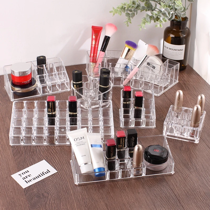 Настольная Помада Коробка для хранения блеск губ помада чехол дисплей и отделка