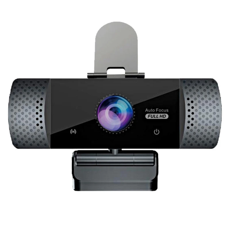 

Autofocus 1080P Camera with Microphone Tripod Privacy Cover HD Computer USB Camera