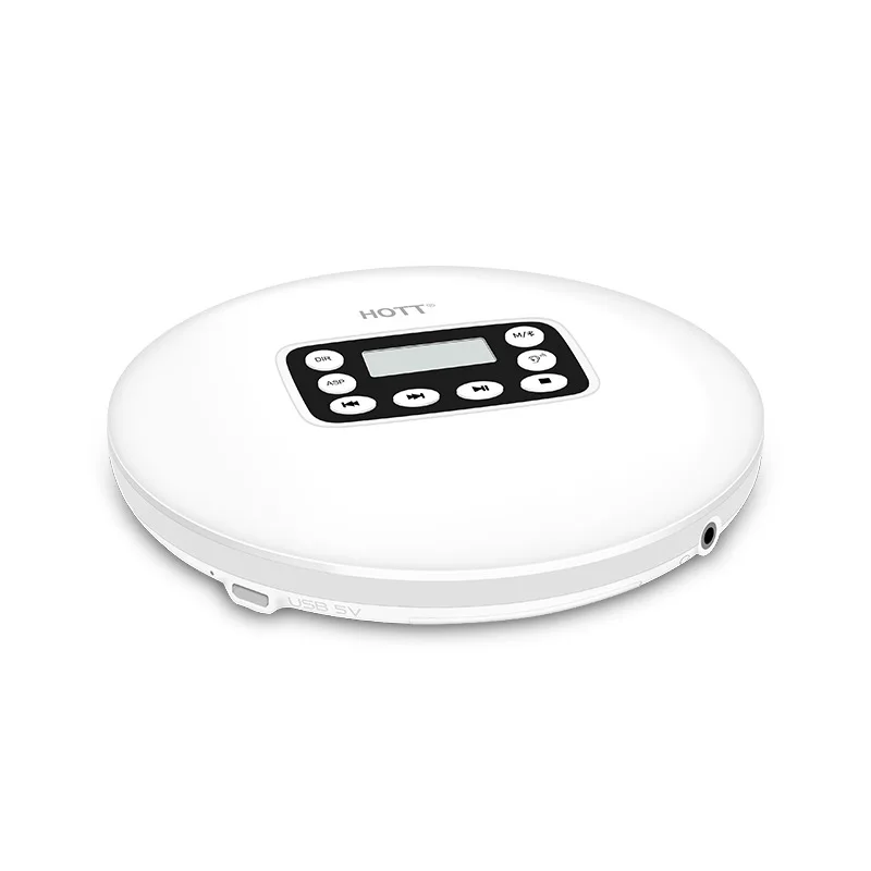Портативный Bluetooth HIFI CD плеер наушники 3 5 мм разъем Walkman роскошный персональный