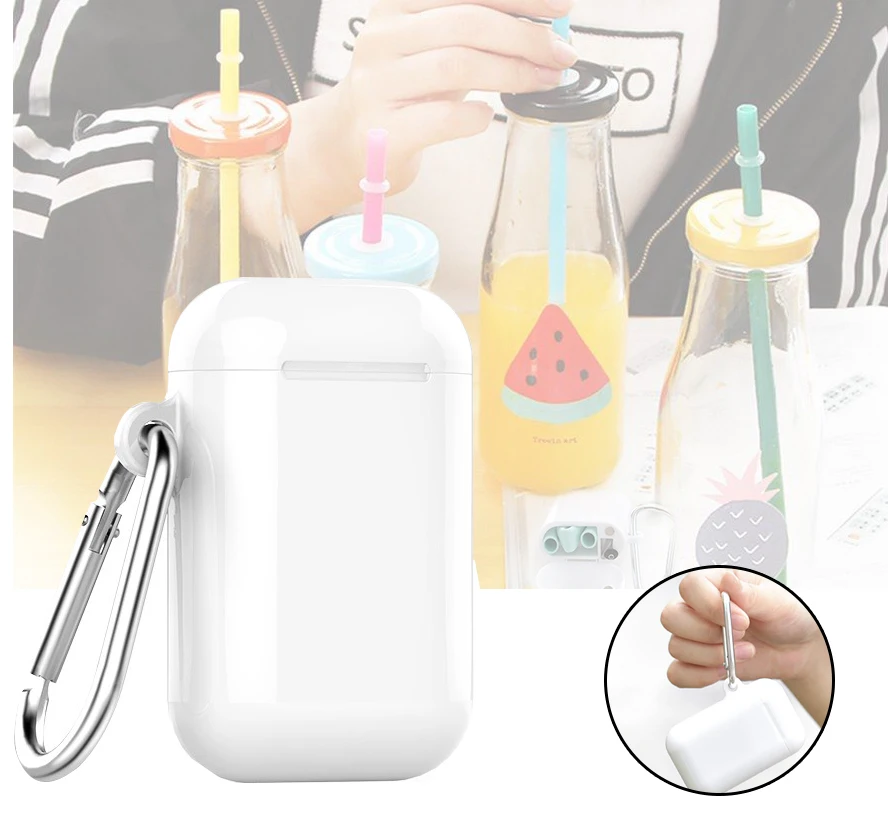 Портативный складной питьевой соломинки многократного использования