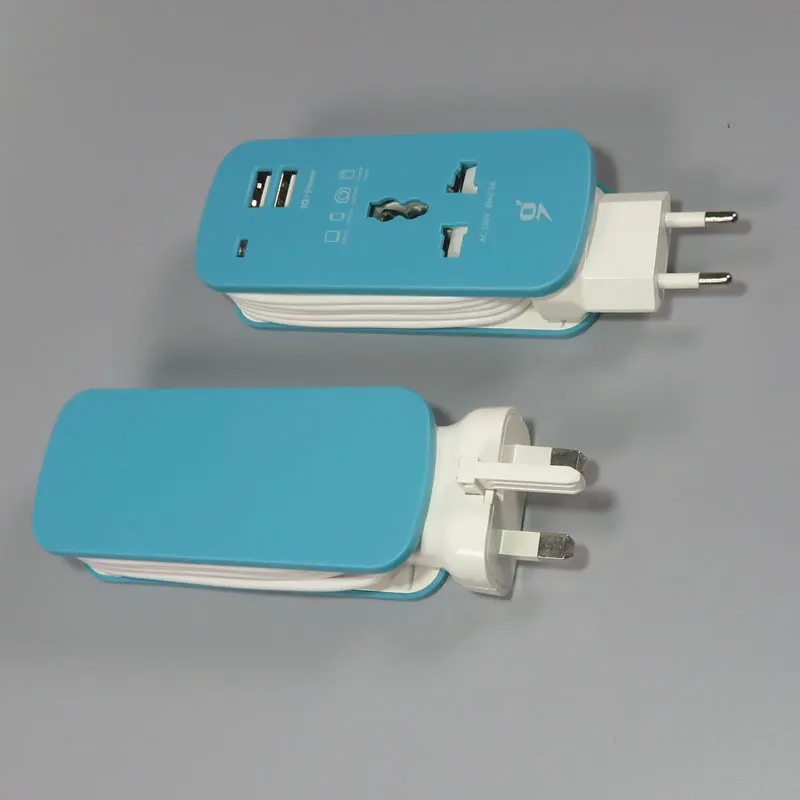 Универсальный адаптер питания все-в-1 конвертер США Китай Британский Австралии