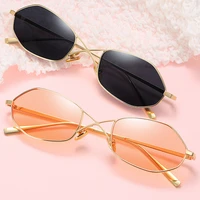 2020 new sunglasses retro street style harajuku style sunglasses irregular polygon small frame sunglasses