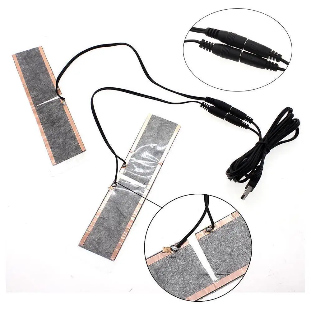 

Winter Outdoor Ski warming Insoles waterproof 5V USB Heating Gloves Electric Heated Insoles Foot Warmer Heated Boots Shoes Pads