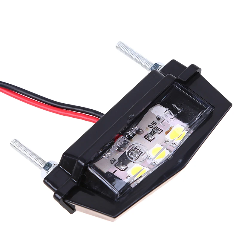 Posbay мотоциклетная лампа для номерного знака светодиодная мини-лампа заднего Honda