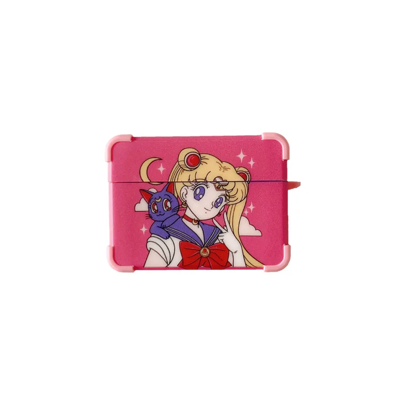 

Sailor Moon PInk Red Apple AirPods Case Cover Airpod Case Air Pods Case Airpod Pro Case Air Pods Pro Case for Airpods