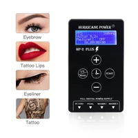 original hp 2 plus tattoo power supply for tattoo machines touch screen source digital lcd makeup dual tattoo power supplies