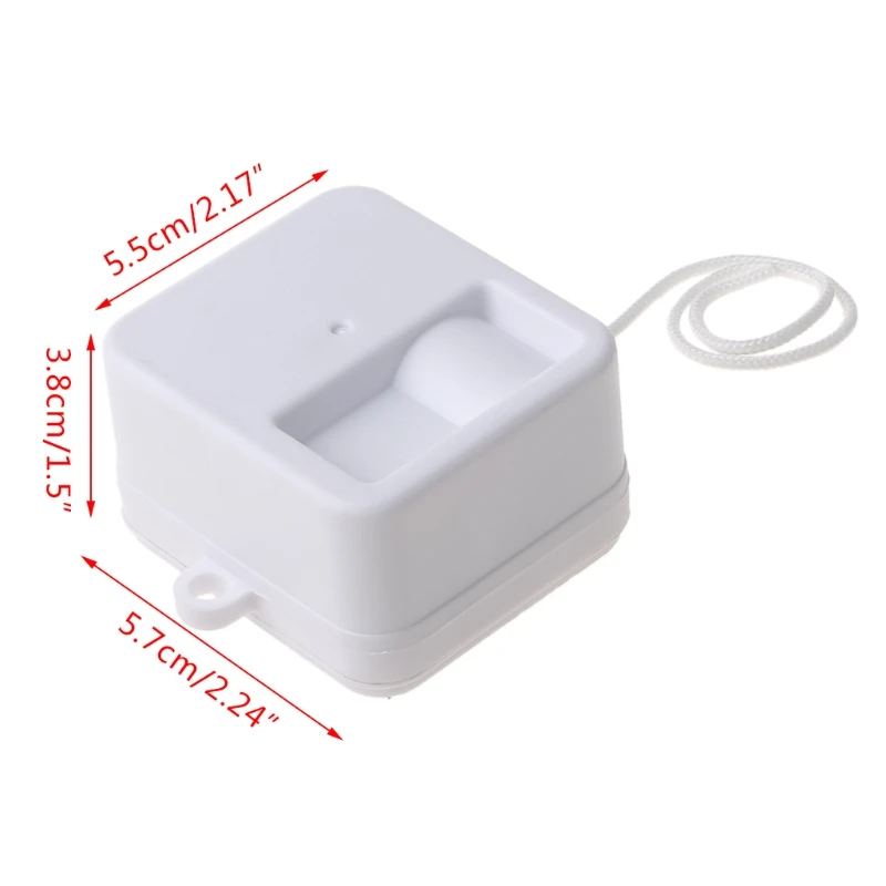 Q0KB Pull String Cord Music Box Replacement Musical Mechanism Baby Bed Bell for Kids | Игрушки и хобби