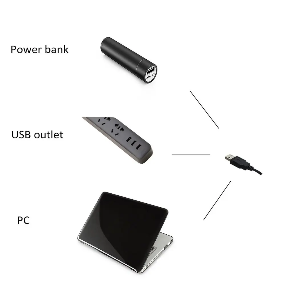 Зажимная лампа светодиодный настольная с регулируемой яркостью для ухода за