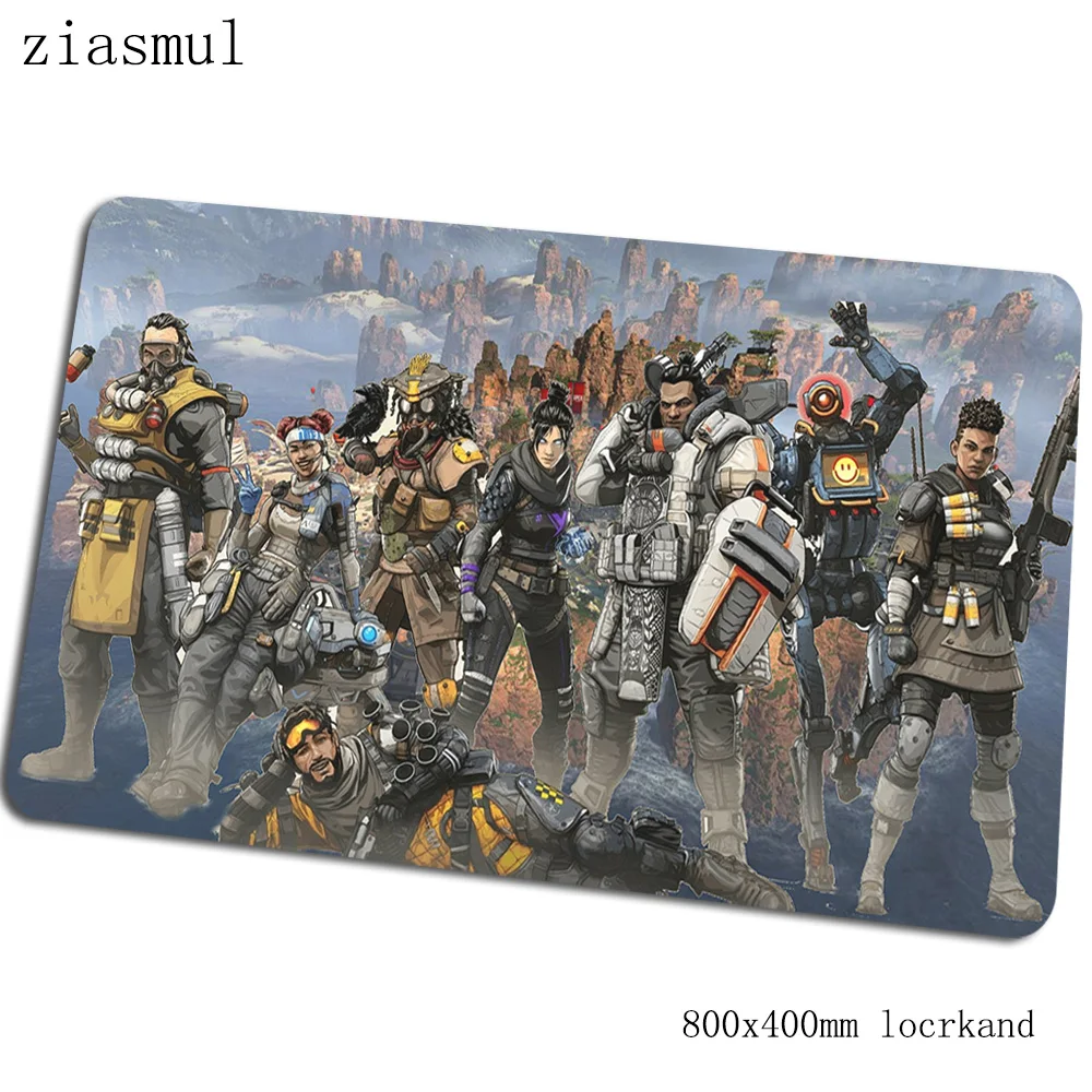 Apex legend mats 800x400x3 мм инди-поп игровой коврик для мыши и клавиатура Коврик для мыши эстетический блокнот аксессуары для геймеров коврик для мыши - Цвет: Size 800x400x3mm
