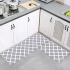 Коврик для кухни в европейском стиле, для дома, с геометрическим принтом, для гостиной, моющийся, длинный, нескользящий