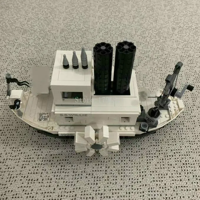 21317 новые идеи Steamboat Willie Movie Fit фигурки строительные блоки кирпичи игрушки для