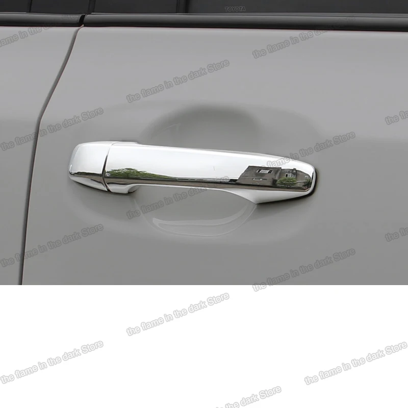 Зеркальная поверхность abs Автомобильная дверная ручка для toyota sienna 2011 2012 2013 2014 2015