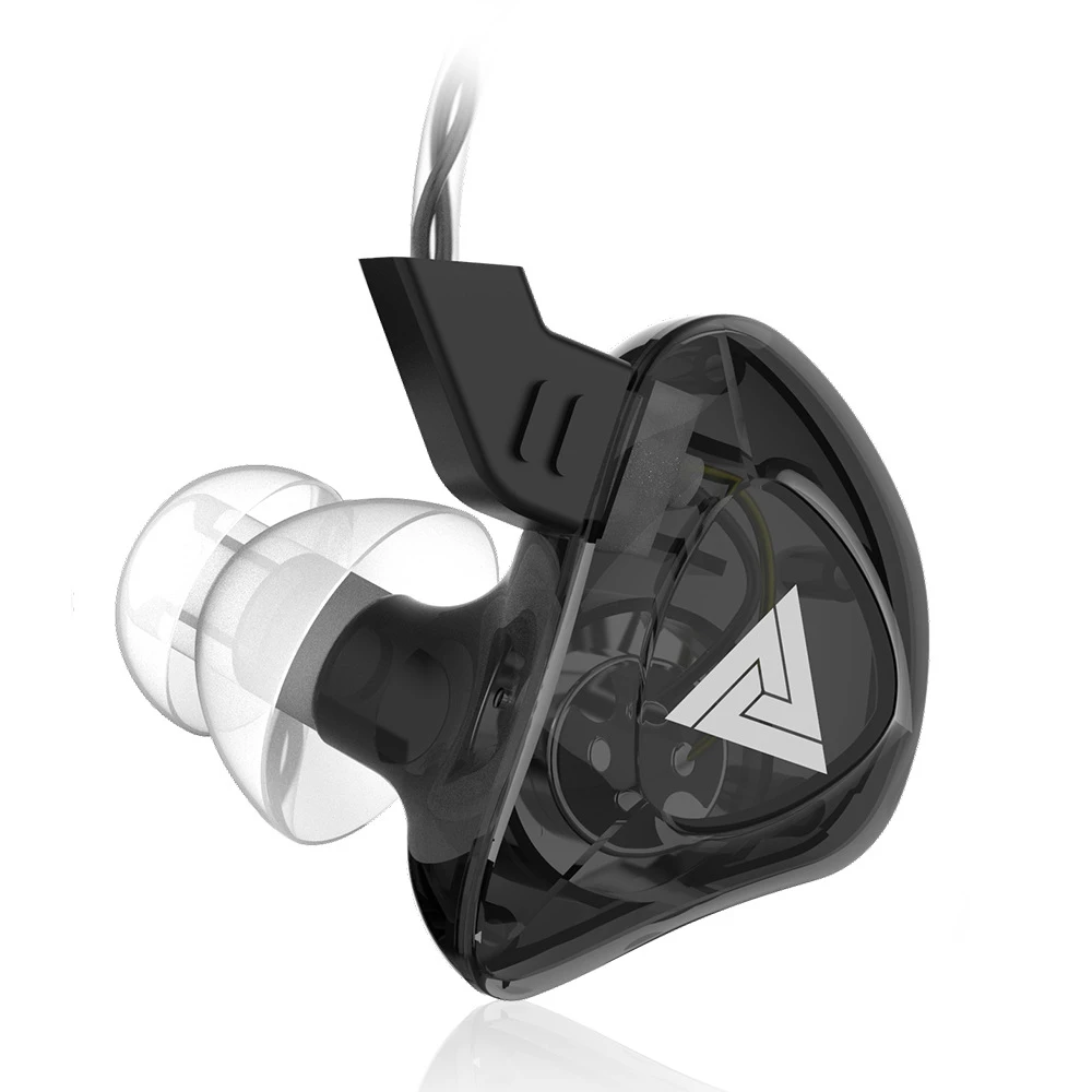 QKZ AK5 CK5 проводные наушники Прозрачный мобильный телефон музыкальные стерео Гонки