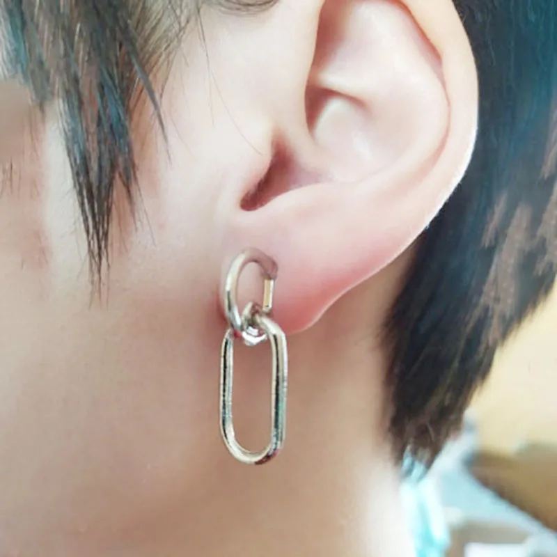 Серьги клипсы цвет без отверстий рандомные серьги прокола не пирсинг ювелирные