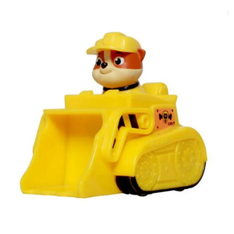 4 no box Paw Patrol, набор игрушек, собака Patrulha Canina, аниме, фигурка автомобиля, фигурки, украшения, игрушки для детей, подарки на день рождения 2D32 - Цвет: 4 no box