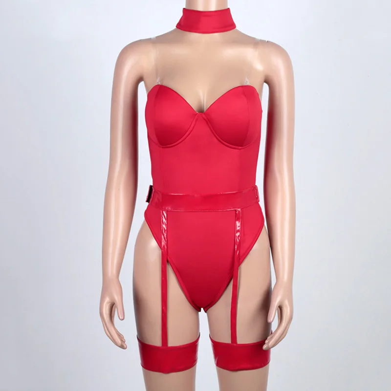 

Jazz Dance Costumes Red Sexy Tube Top Jumpsuit NightclubSingerDjWomen Bodysuit Pole Dancing Clothes Rave Stage Outfit DT1197