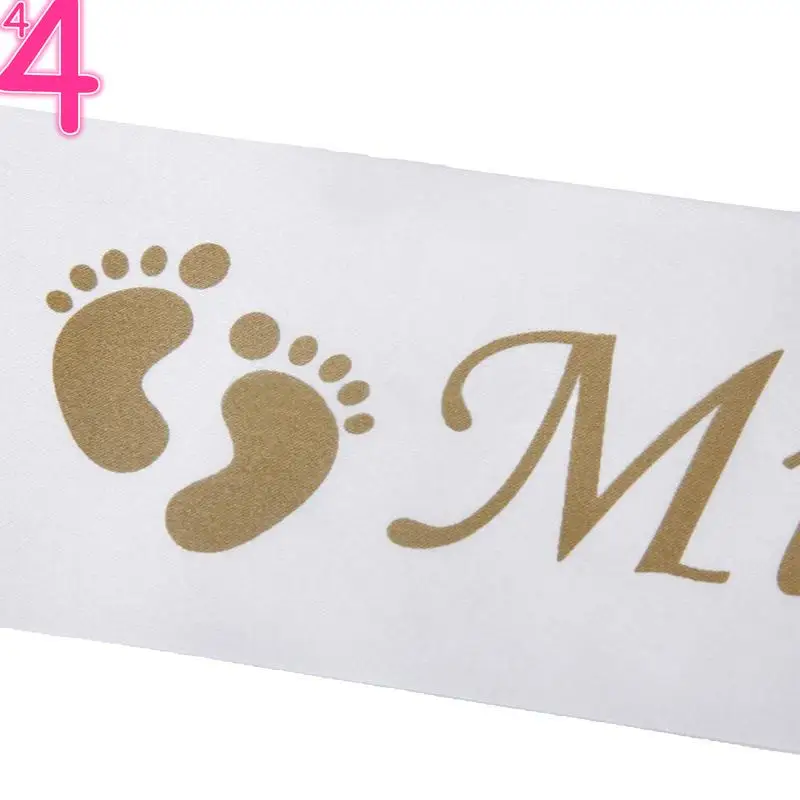 Кружевные ленты Mommy To Be атласные розовые новый наплечный ремень для мамы подарок