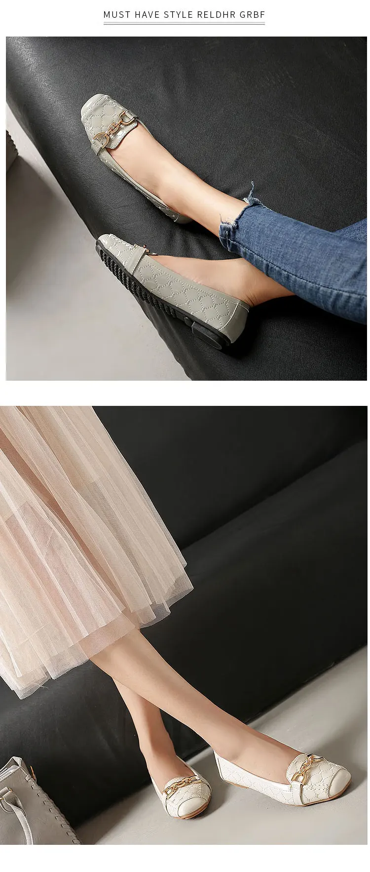 Zapatos de mujer de moda/ г. Женская обувь на плоской подошве осенние Лоферы женская обувь на плоской подошве женская обувь из лакированной кожи с мягкой подошвой