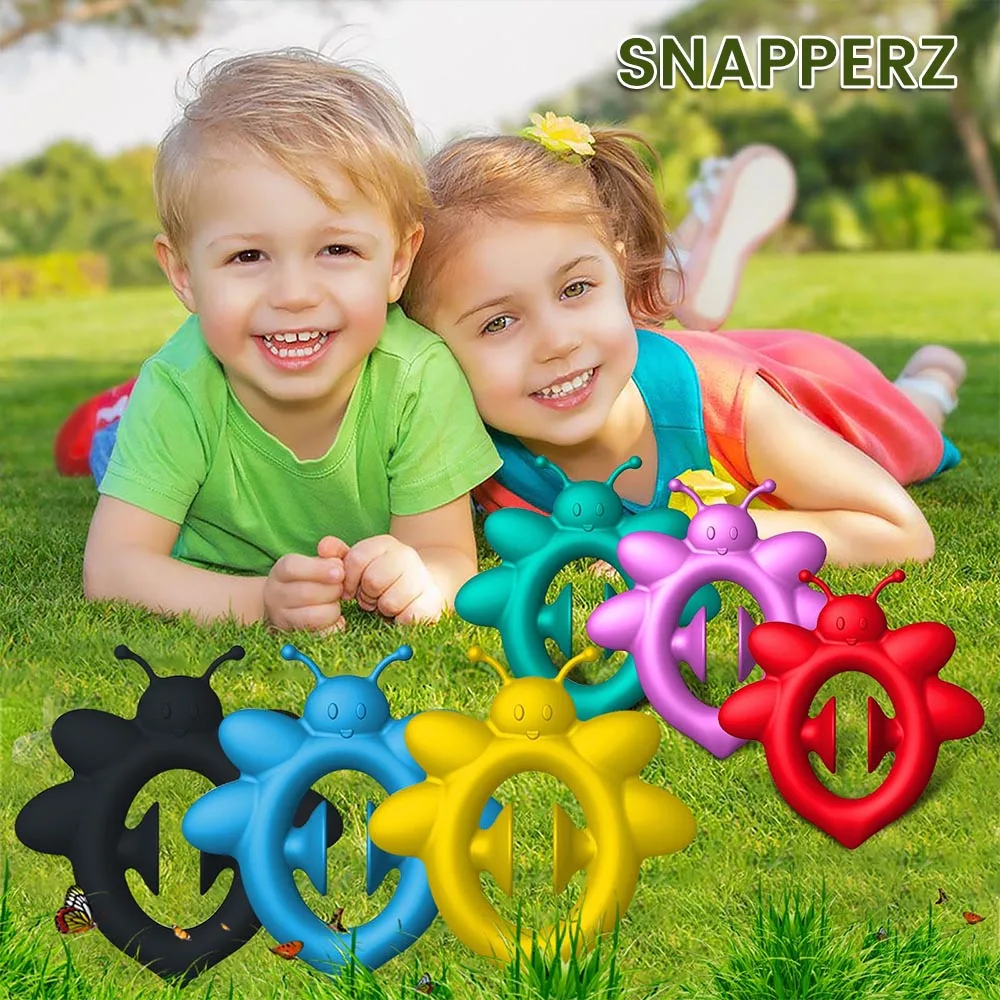 

Honey Squeeze Snap Sensory Fidget Toy Autism Hand Strength Grip Play Snappers Stress Relief Kids Adults Silicone EducationalToys