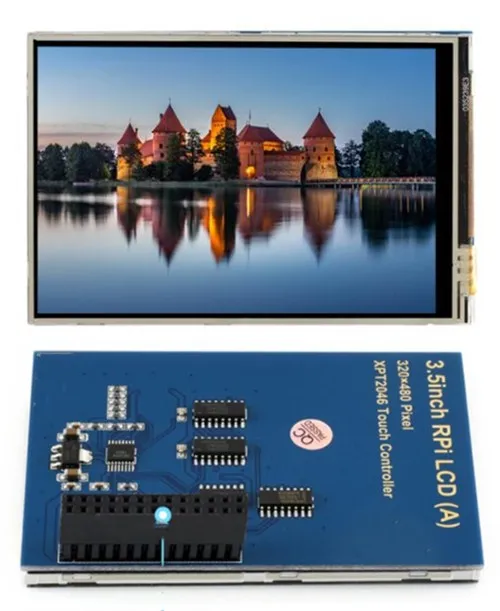 Raspberry Pi 3 5 дюйма 26PIN SPI TFT цветной ЖК-экран с сенсорной панелью XPT2046 320(RGB)* 480 |
