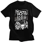 Футболка с надписью My Chemical Romance Mcr Dead, черная парадная футболка в стиле панк-рок, Новинка лета 2021, модный топ, Европейская мода, 14 цветов